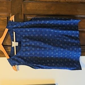 Anokhi Block Print Sleeveless Top